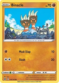 Binacle 106/196 · Reverse Holo