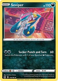 Seviper 116/196 · Reverse Holo