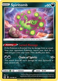 Spiritomb 117/196 · Reverse Holo