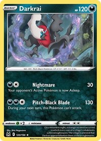 Darkrai 120/196 · Reverse Holo