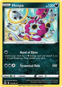 Hoopa 122/196 · Reverse Holo