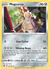 Magearna 128/196 · Reverse Holo