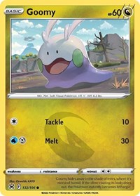 Goomy 132/196 · Reverse Holo