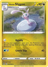 Hisuian Sliggoo 133/196 · Reverse Holo
