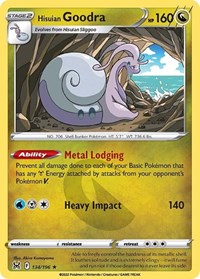 Hisuian Goodra 134/196 · Reverse Holo