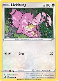 Lickitung 138/196 · Reverse Holo