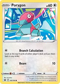 Porygon 140/196 · Reverse Holo