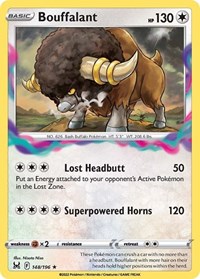 Bouffalant 148/196 · Reverse Holo