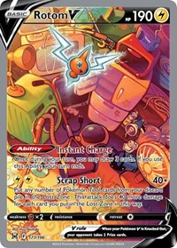 Rotom V Alt Art 177/196