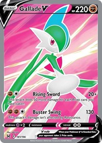 Gallade V Full Art 181/196