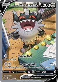 Galarian Perrserker V Alt Art 184/196