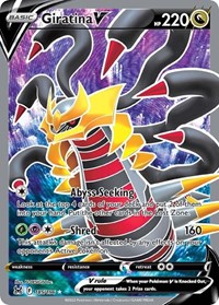 Giratina V Full Art 185/196
