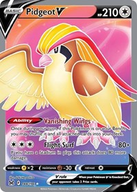 Pidgeot V Full Art 188/196