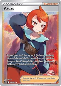 Arezu Full Art 189/196 Lost Origin Pokémon card
