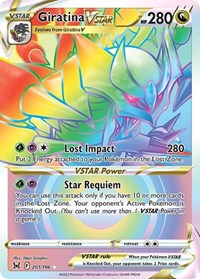 Giratina VSTAR Secret 201/196
