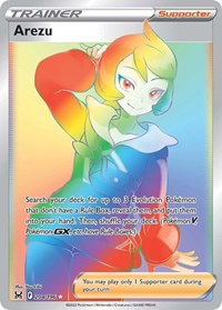 Arezu Secret 204/196 Lost Origin Pokémon card