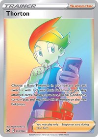 Thorton Secret 210/196 Lost Origin Pokémon card