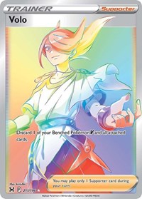 Volo Secret 211/196 Lost Origin Pokémon card
