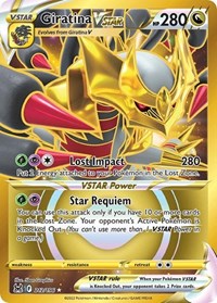 Giratina VSTAR Secret 212/196