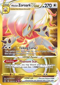 Hisuian Zoroark VSTAR Secret 213/196