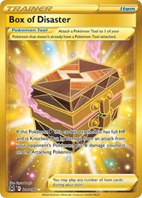 Box of Disaster Secret 214/196 Lost Origin Pokémon card