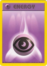 Psychic Energy 101/102 Base Set Pokémon card