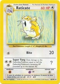 Raticate 040/102