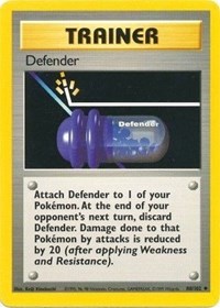 Defender 080/102 Base Set Pokémon card