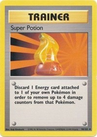 Super Potion 090/102 Base Set Pokémon card