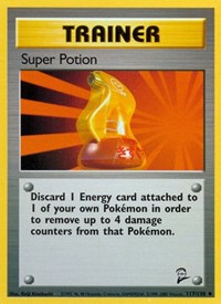 Super Potion 117/130 Base Set 2 Pokémon card