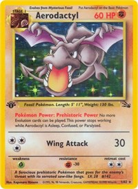 Aerodactyl 01/62 · 1st Edition