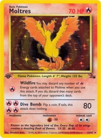Moltres 12/62 · 1st Edition