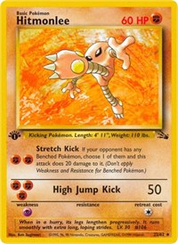 Hitmonlee 22/62 · 1st Edition
