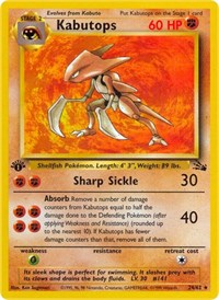 Kabutops 24/62 · 1st Edition