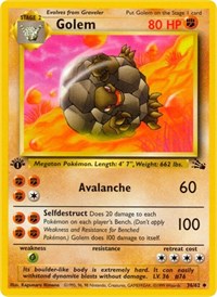 Golem 36/62 · 1st Edition