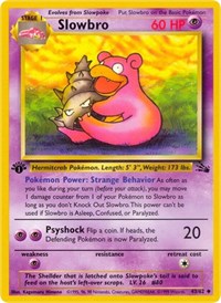 Slowbro 43/62 · 1st Edition