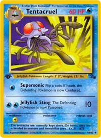 Tentacruel 44/62 · 1st Edition