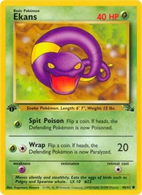 Ekans 46/62 · 1st Edition