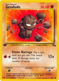 Geodude 47/62 · 1st Edition