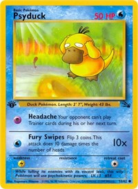 Psyduck 53/62 · 1st Edition