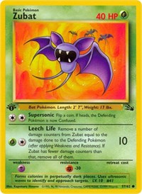 Zubat 57/62 · 1st Edition