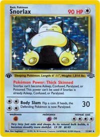 Snorlax 11/64 · 1st Edition