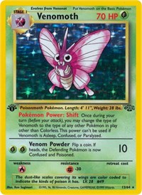 Venomoth 13/64 · 1st Edition