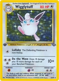 Wigglytuff 16/64 · 1st Edition