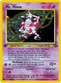 Mr. Mime 06/64 · 1st Edition