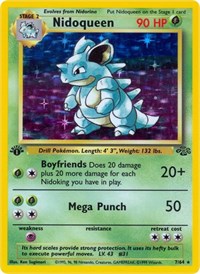 Nidoqueen 07/64 · 1st Edition