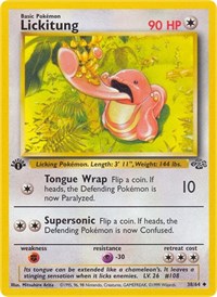 Lickitung 38/64 · 1st Edition