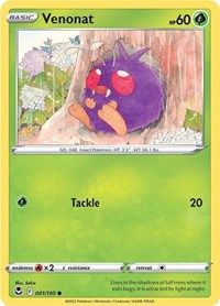Venonat 001/195 · Reverse Holo