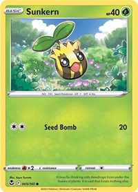 Sunkern 005/195 · Reverse Holo