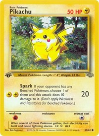 Pikachu 60/64 · 1st Edition